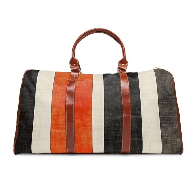 The Retro Stripe Duffel