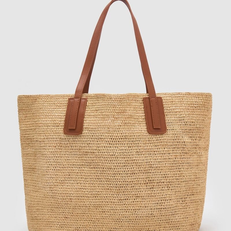 The Woven Straw Tote